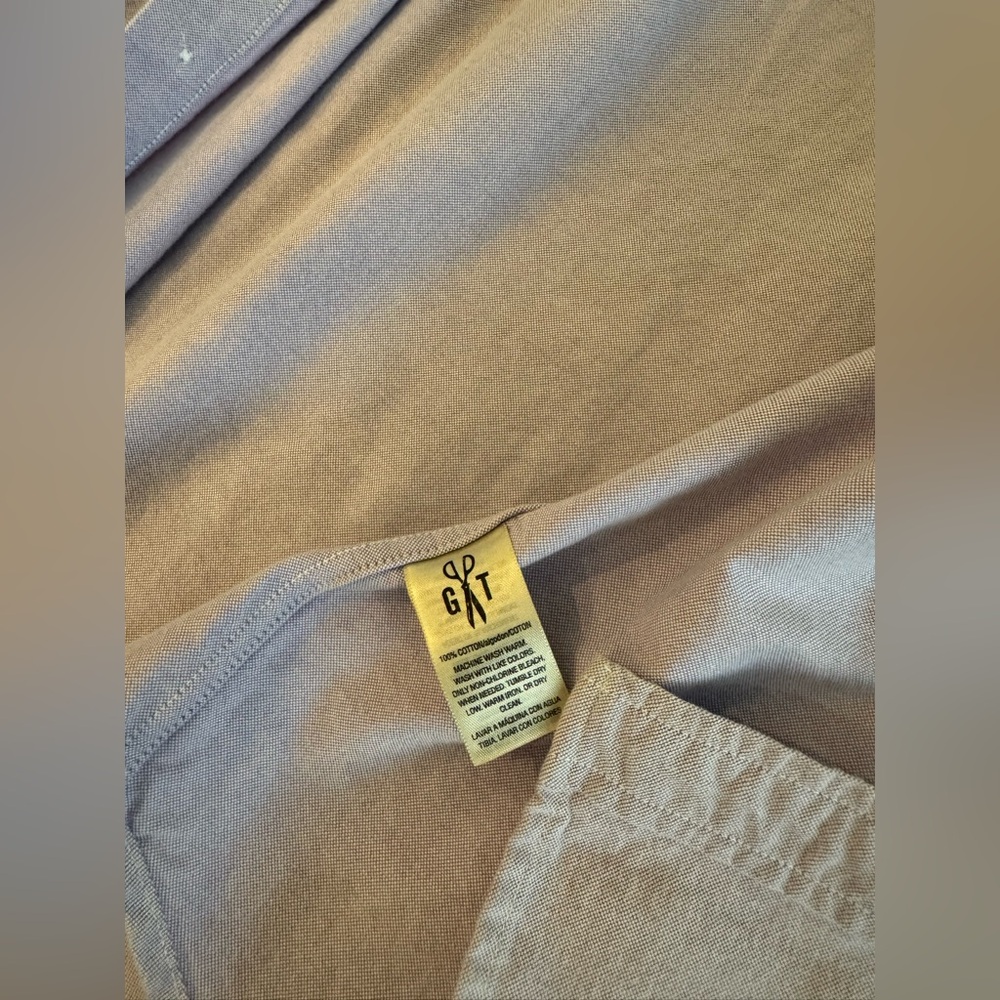 Men's Slim-Fit Long-Sleeve Oxford Shirt.
100% Cotton. Size: XL - Picture 7 of 9
